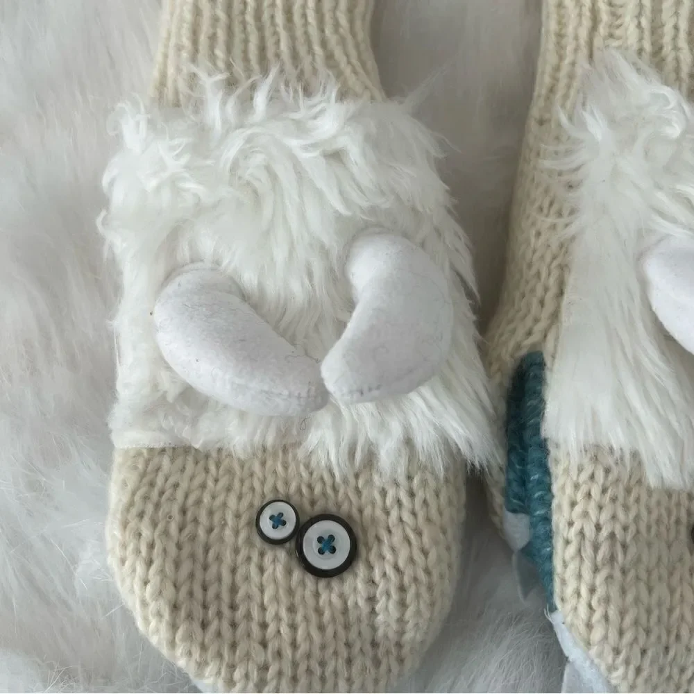 COPY - Delux Knitwit Abominable Snowman Mittens
